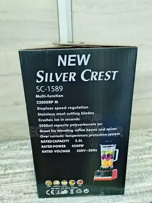 New Silver Crest Sc-1589 Blender