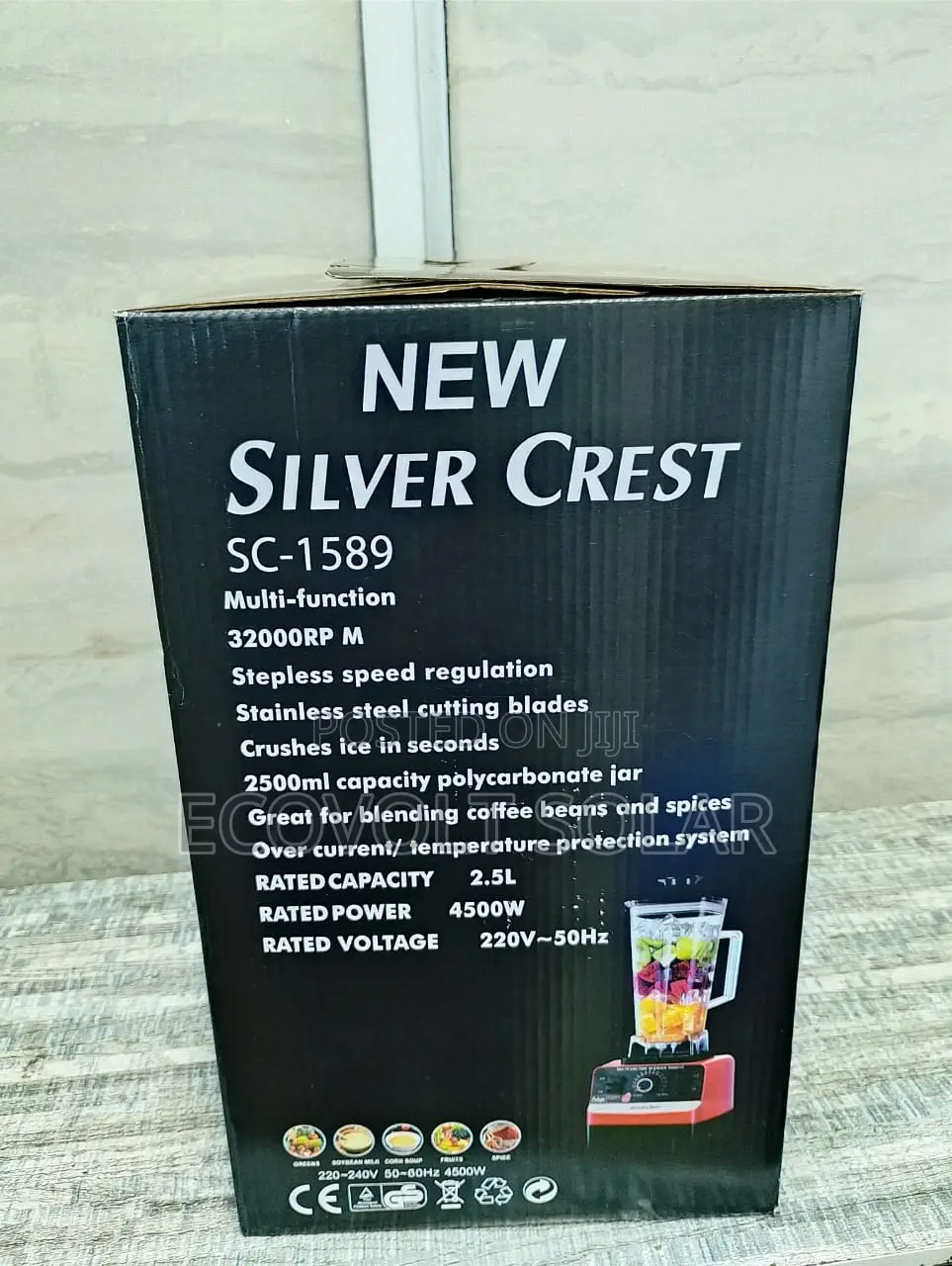 New Silver Crest Sc-1589 Blender
