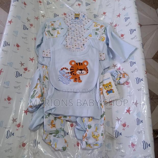 8pcs Receiving Set Clothes