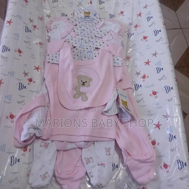 8pcs Receiving Set Clothes - thumbnail 2