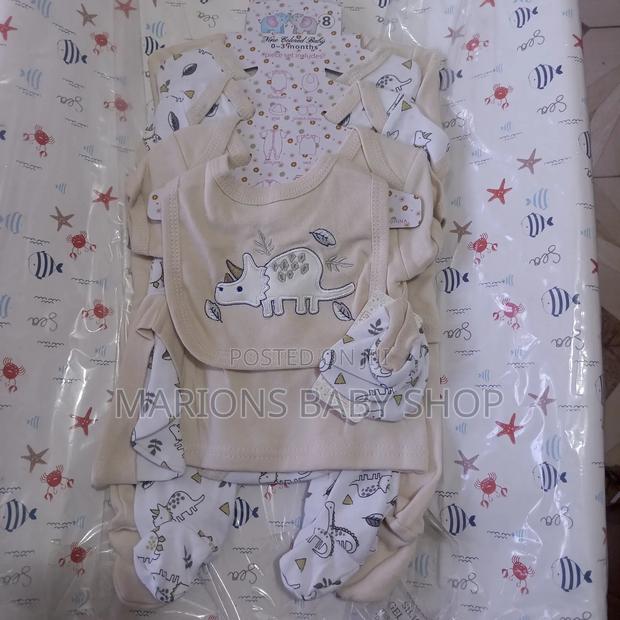 8pcs Receiving Set Clothes - thumbnail 3