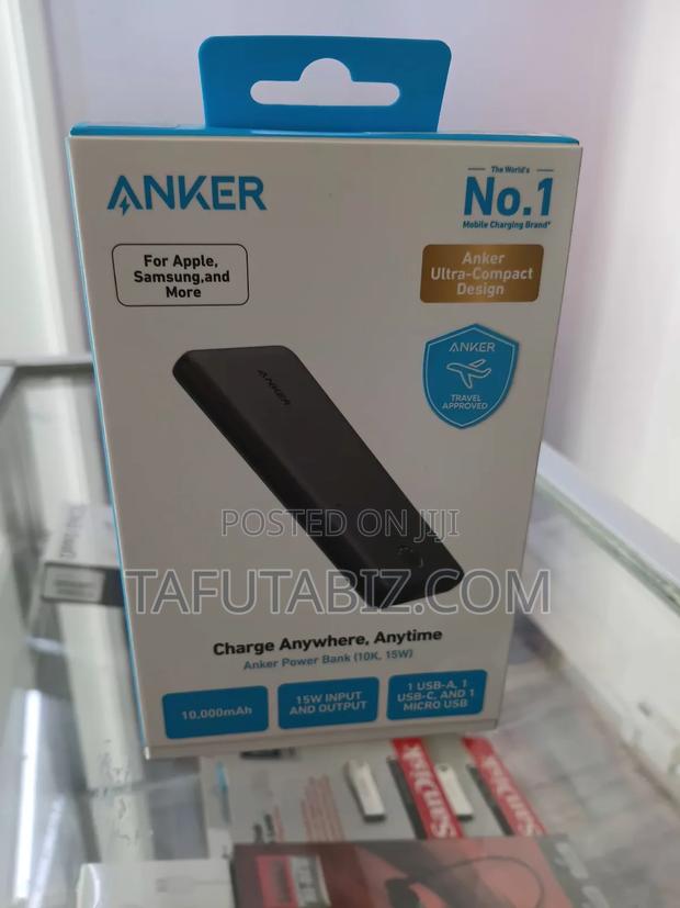 Anker Power Bank 10000mah Charge Everywhere ,Anytime
