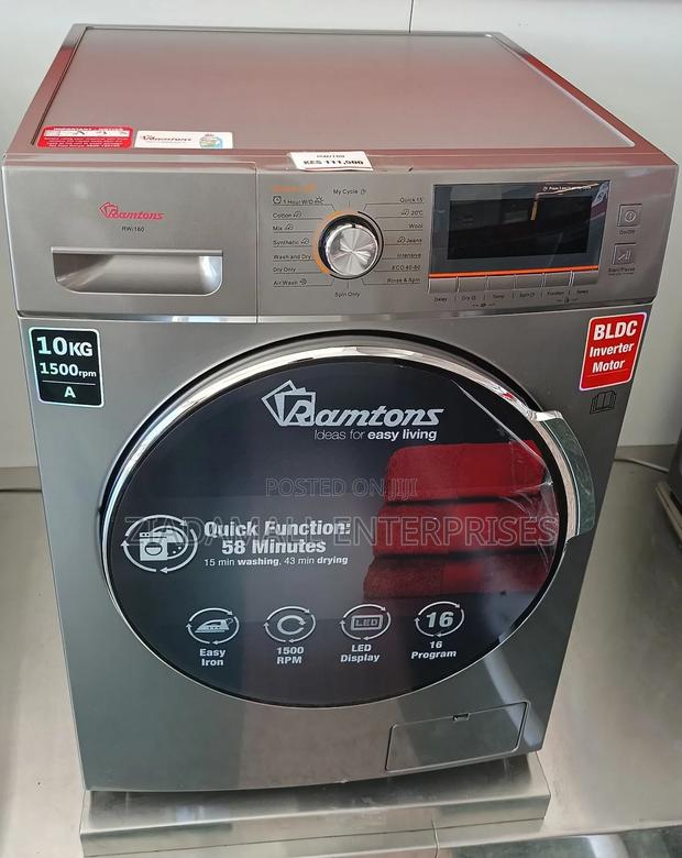 Ramtons Rw/147 Front Load Washing Machine 10kg 1400rpm
