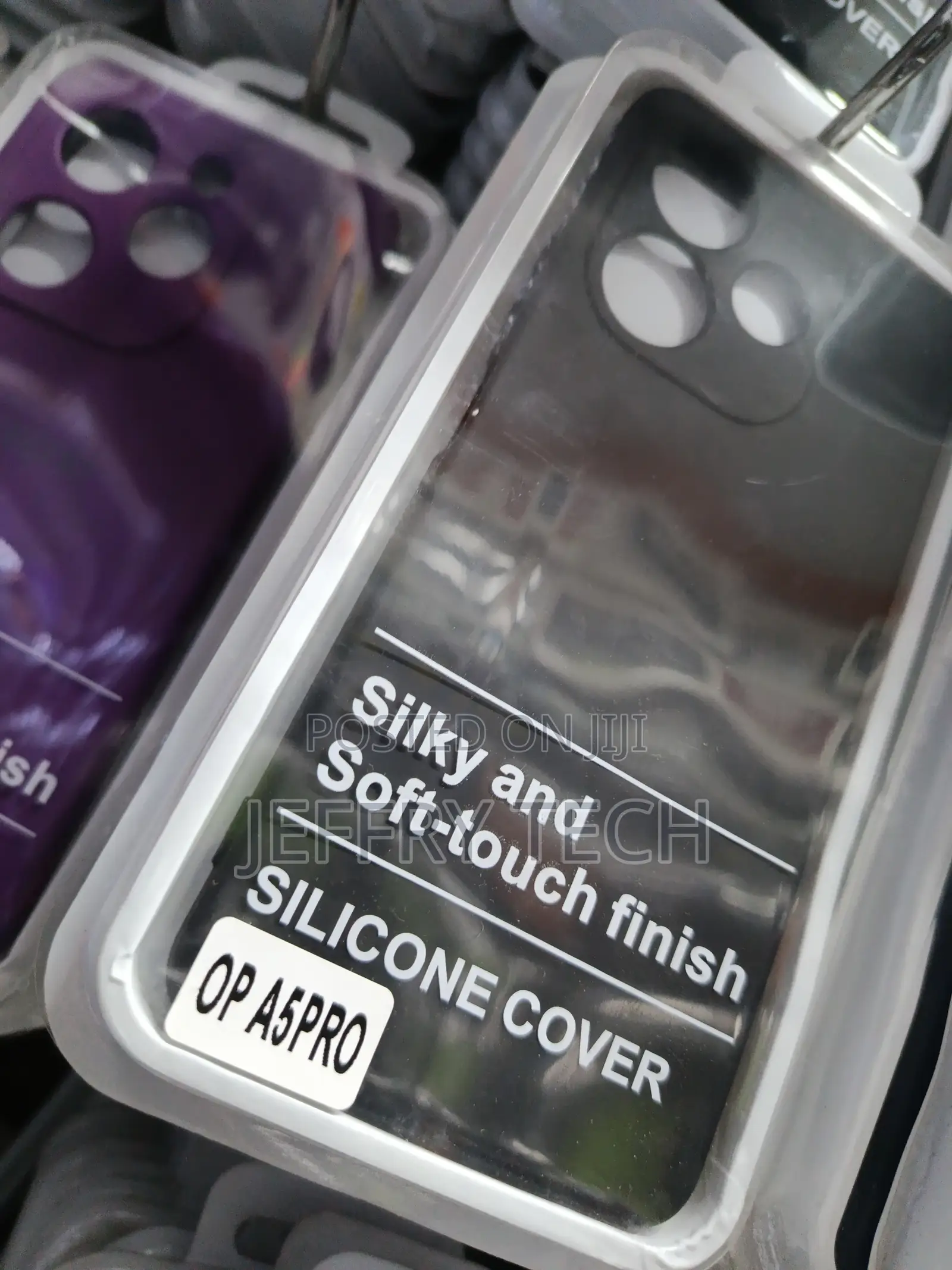 Silicone Mobile Cover, for a Tecno or Oppo