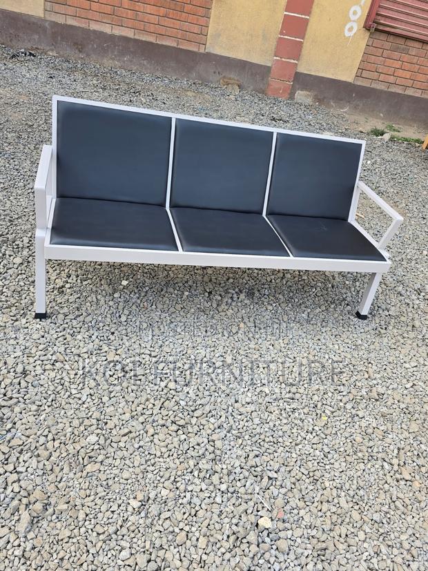 Office Bench; Three Seaters Heavy Padded Reception Bench - thumbnail 6