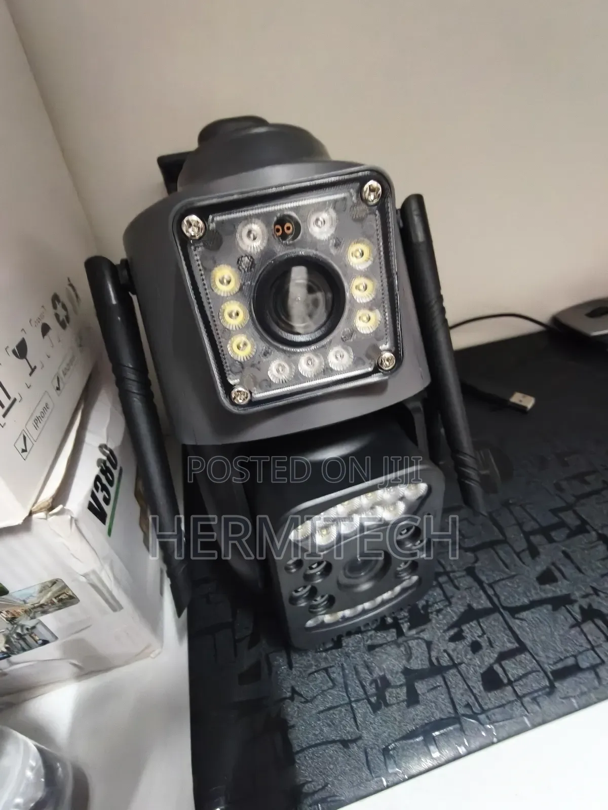 4g Dual Lens Electric Model Advanced Image Sensor Outdoor Indoor CCTV
