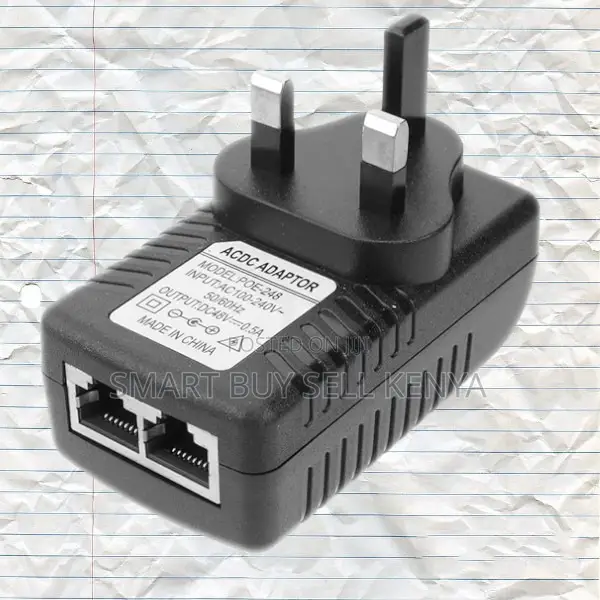 Seamless Connection 24v, 48v Poe Injector Power Over Ethernet Adapter
