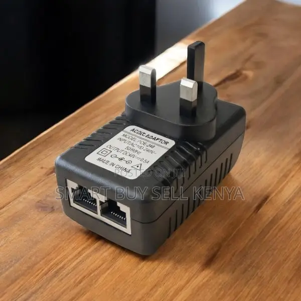 Compact Network Tool 24v, 48v Poe Injector Power Over Ethernet Adapter
