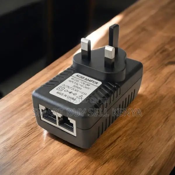Long Lasting Build 24v, 48v Poe Injector Power Over Ethernet Adapter