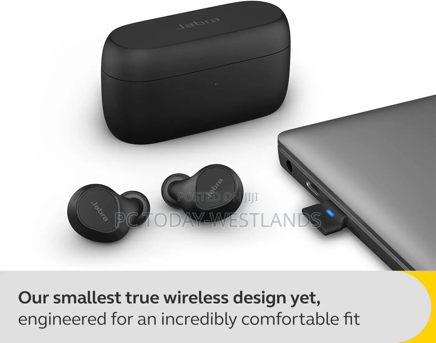Jabra Evolve2 True Wireless Earbuds With Active Noise Cancellation