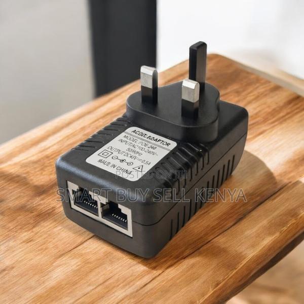 Safe Power Delivery 24v, 48v Poe Injector Power Over Ethernet Adapter