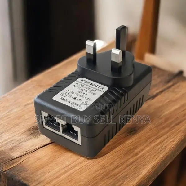 Quality Networking 24v, 48v Poe Injector Power Over Ethernet Adapter