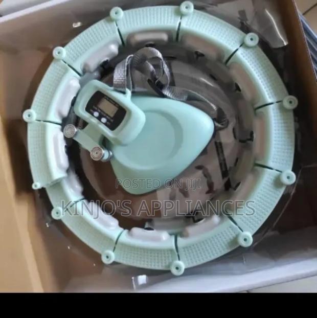 Adjustable Weighted Hula Hoop With A Timer - main view