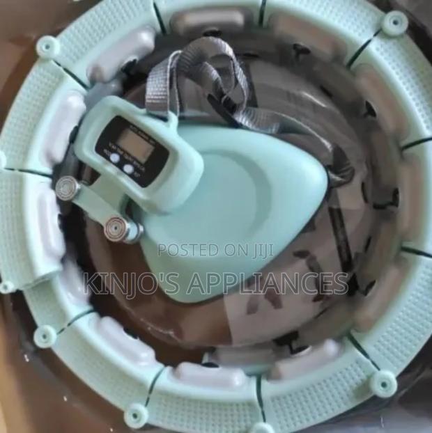 Adjustable Weighted Hula Hoop With A Timer - thumbnail 2