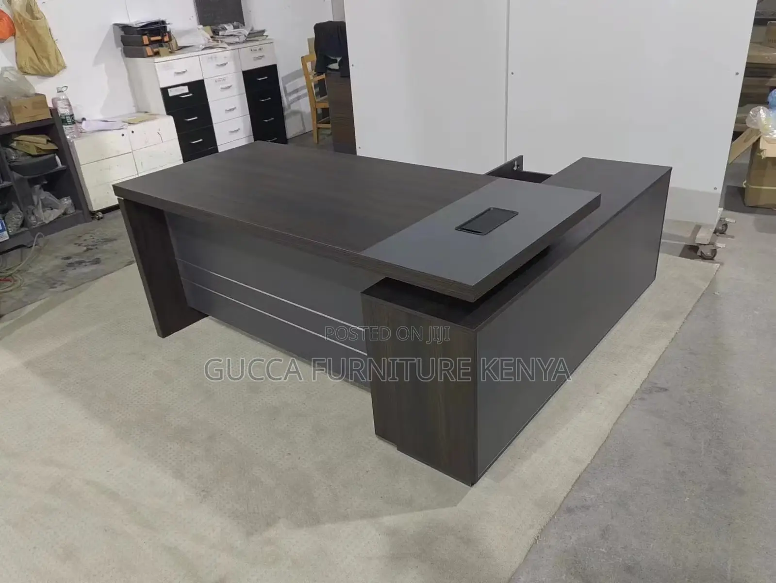 180cm Wooden Boss L-Shaped Executive Table