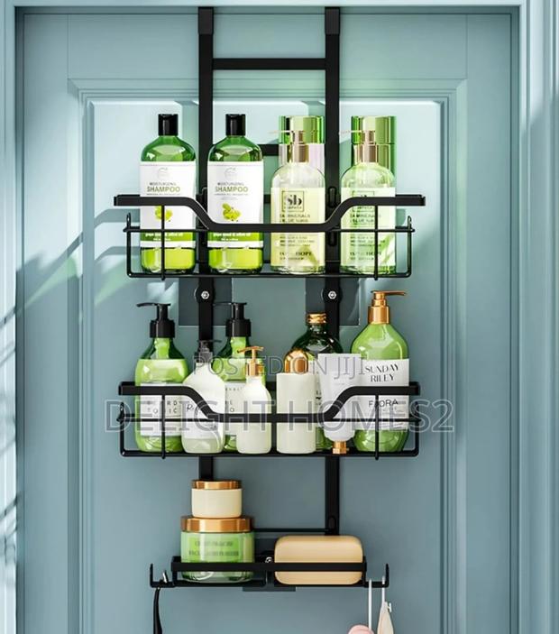 Drill-Free Bathroom Shelf_st - thumbnail 2