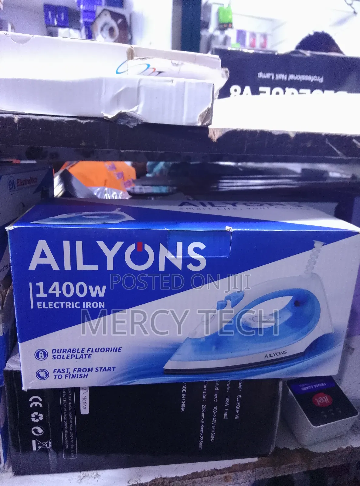 Ailyons Steam Iron 1400w