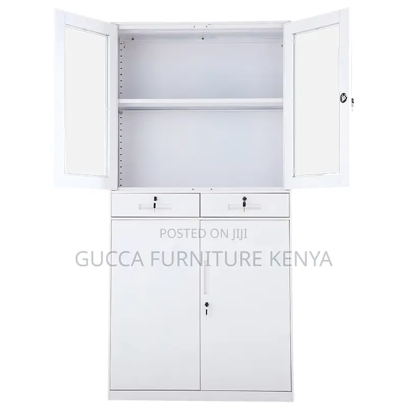 Modern 2-Swing Door File Storage Cabinet