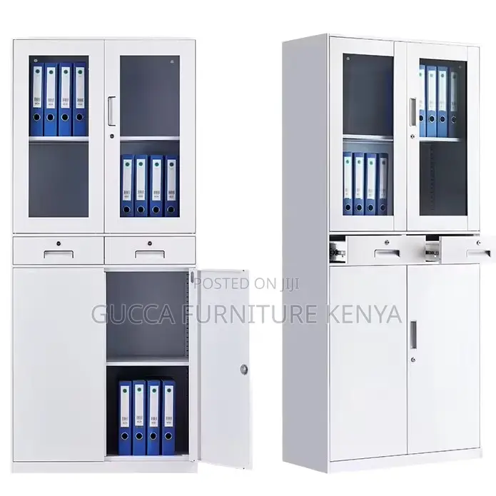 Modern 2-Swing Door File Storage Cabinet