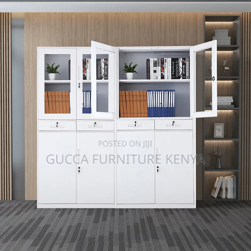 Modern 2-Swing Door File Storage Cabinet