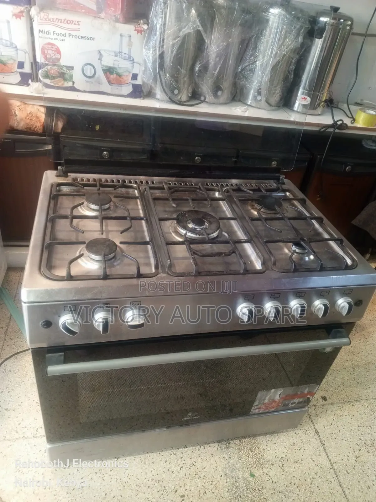 5burner Cooker (All Gas With Electric Oven)