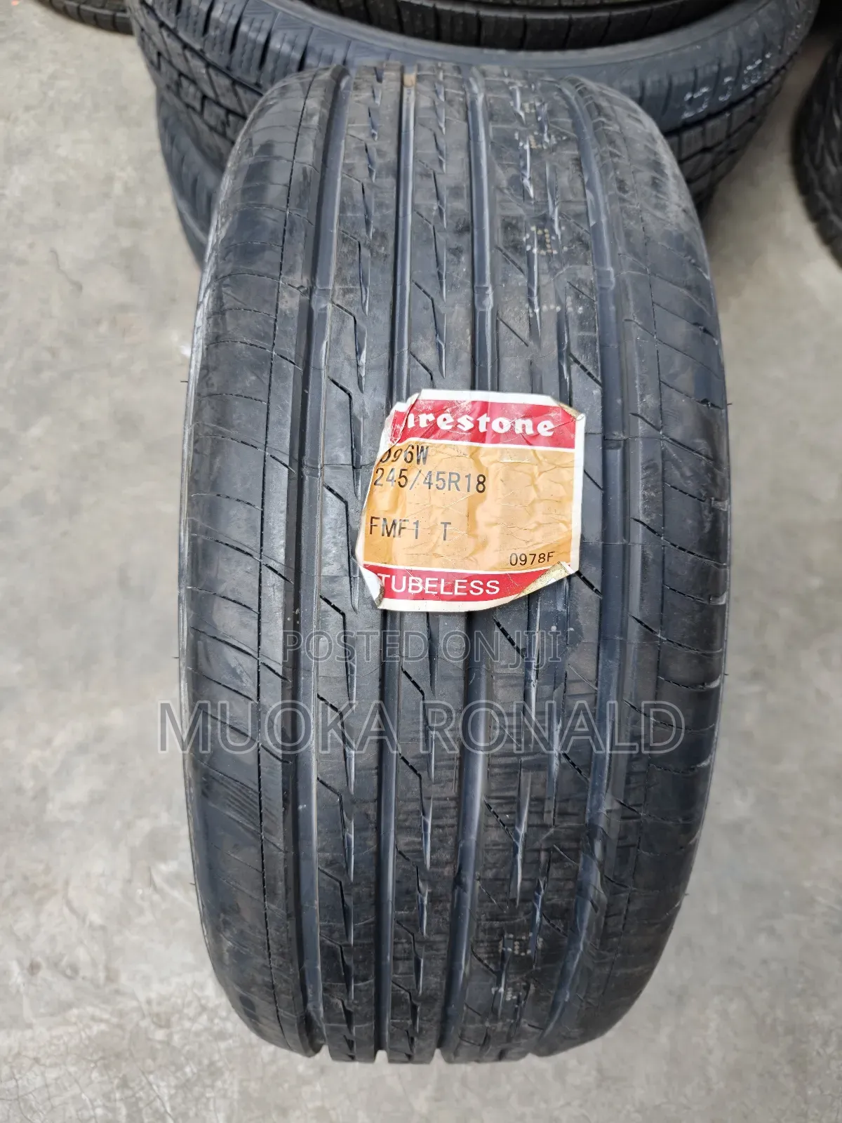 245/45r18 Firestone Tyre Made in Japan