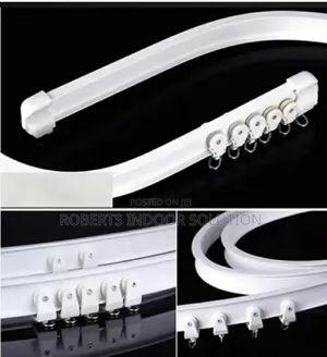 Flexible Bendable Curtain Rails