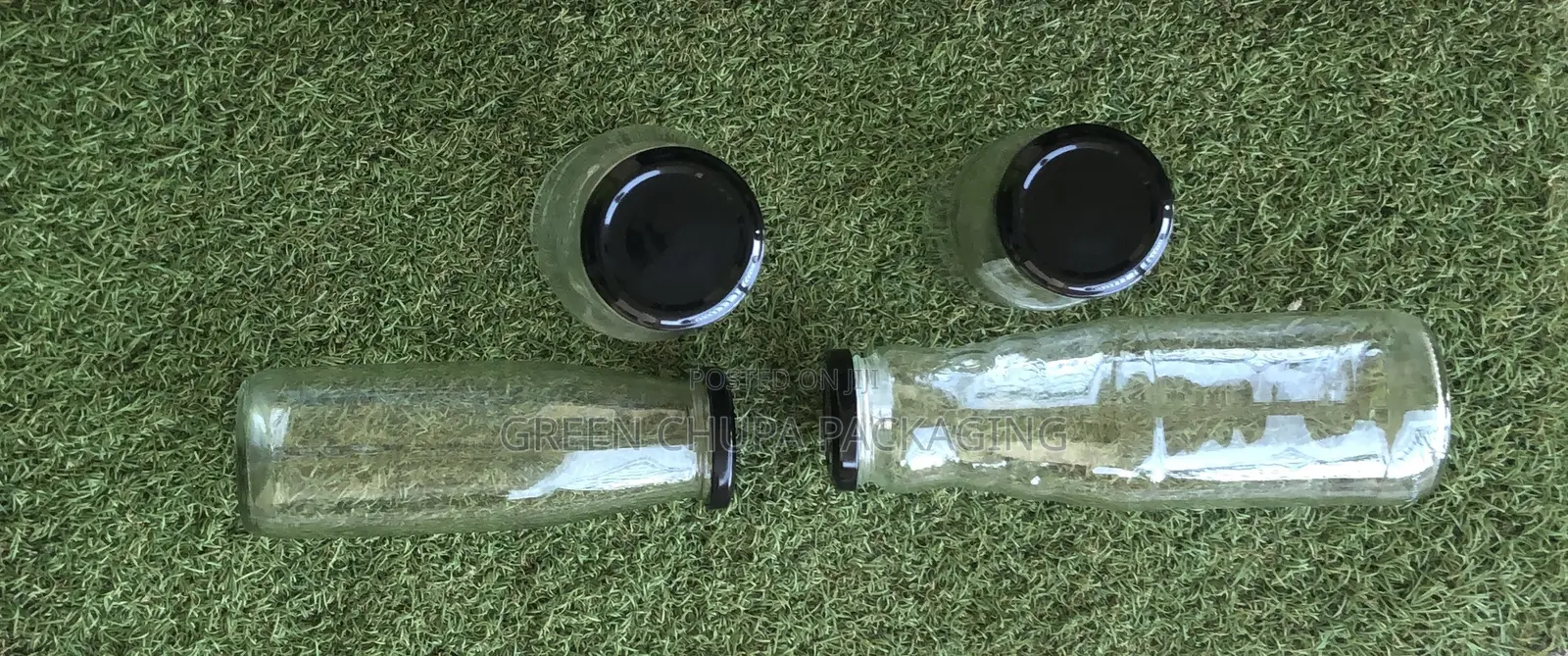 Juice Glass Jars