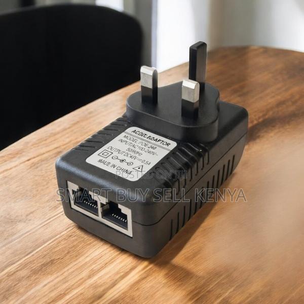 High Power Network 24v, 48v Poe Injector Power Over Ethernet Adapter
