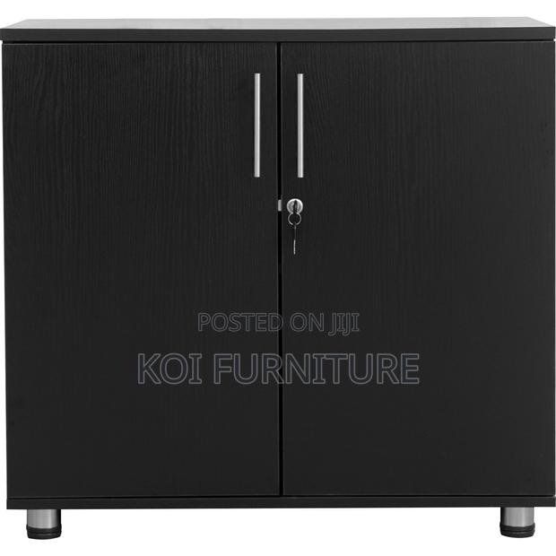 Office Cabinet; Two Doors Modern Home Office Storage Cabinets - thumbnail 2