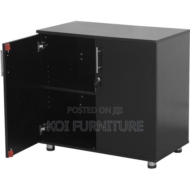 Office Cabinet; Two Doors Modern Home Office Storage Cabinets - thumbnail 3