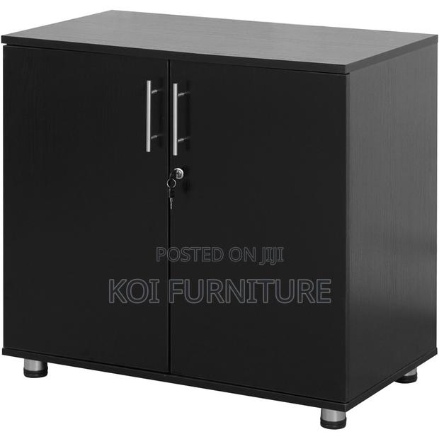 Office Cabinet; Two Doors Modern Home Office Storage Cabinets - thumbnail 4