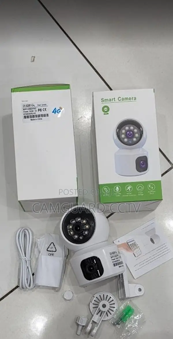 Dual Lens V380 Pro App Baby Monitor Wifi Enabled CCTV Camera