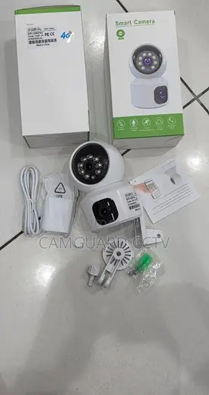 Wifi V380pro Baby Monitor Dual Lens 4mp Camera Surveillance Indoor