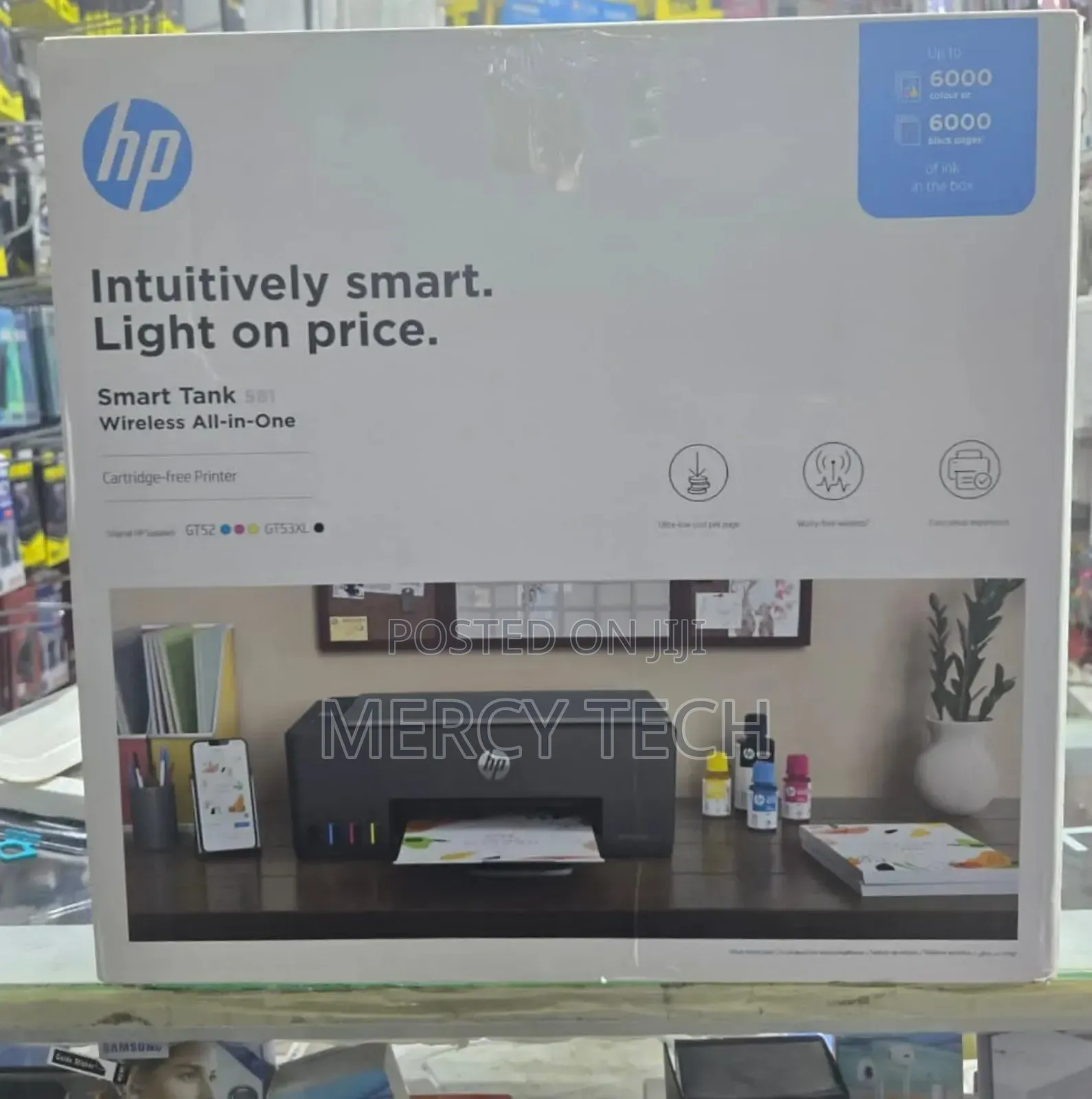 Hp Smart Tank 581 Wireless All-in-One Printer