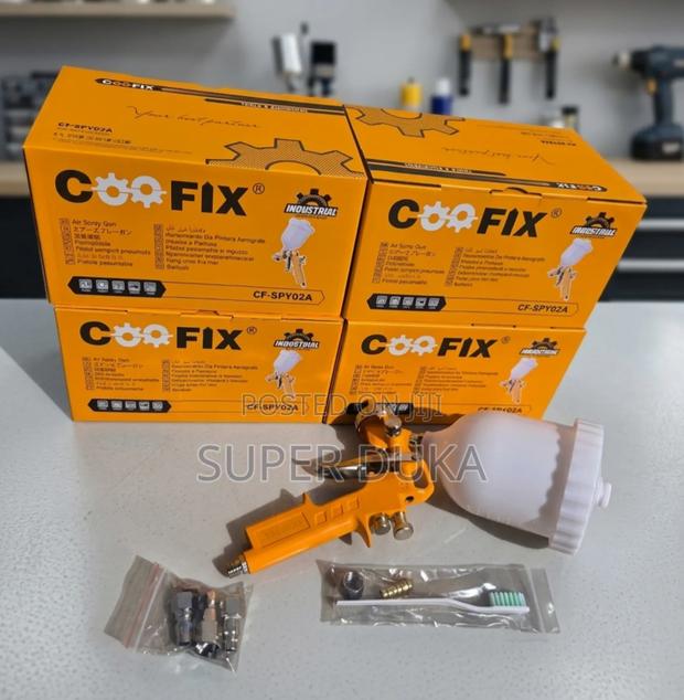 Coofix Industrial Air Spray Gun Gravity Feed Paint Gun