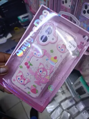 Oxygen Dog Branded Cartoon-Style Tpu Case for Apple iPhone 16.