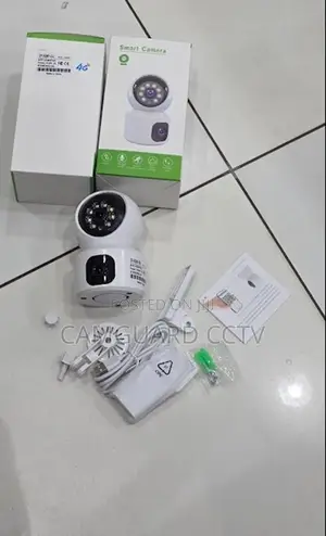 V380 Dual Lens Wifi PTZ Camera Smart Net Baby Monitor With Sd Slot