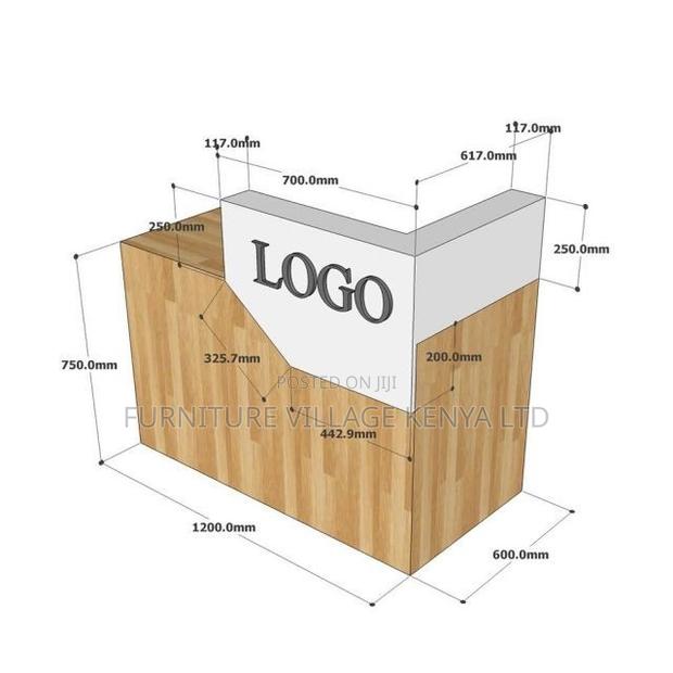 Reception Desk ;Modern Reception Office Desk - thumbnail 2