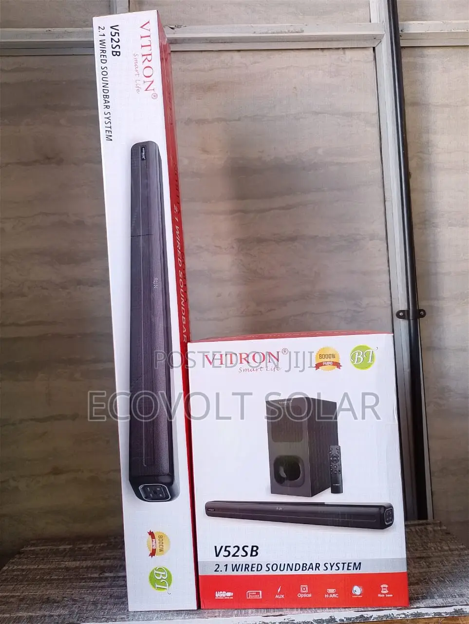 Vitron V52sb Wired Sound Bar System