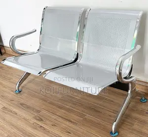 Office Benches; Two Seaters Sleek Long Term Steel Bench