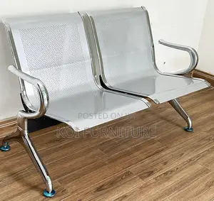 Office Benches; Two Seaters Sleek Long Term Steel Bench
