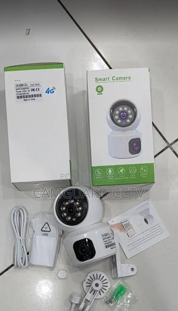 Quality 4mp V380 Dual Lens Baby Monitor Indoor Nanny Camera