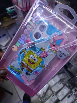 Spongebob Squarepants Themed Case Designed for the Apple iPhone 15.