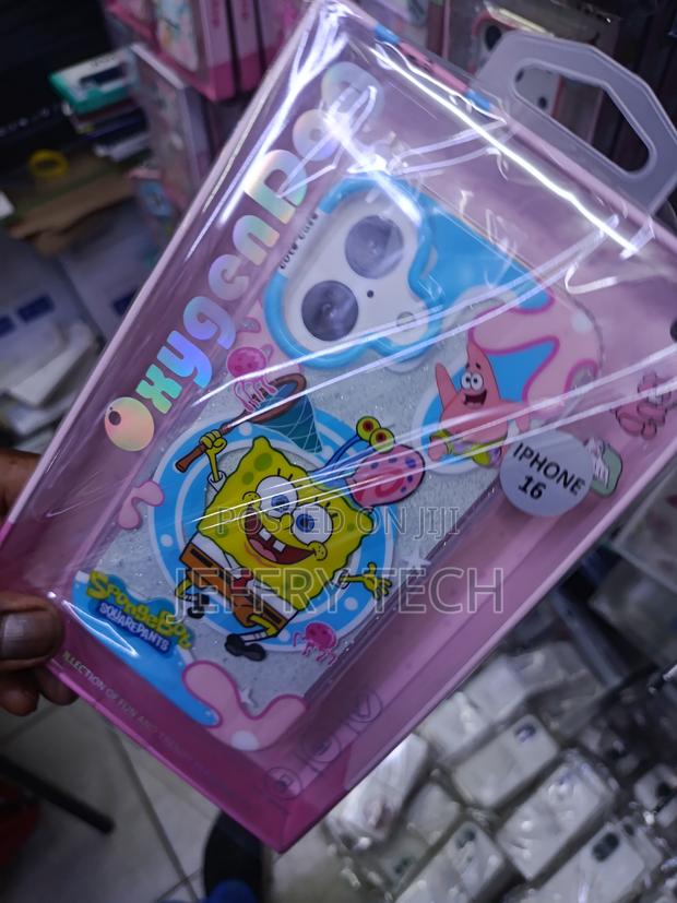 Spongebob Squarepants Themed Case Designed for the Apple iPhone 15. - thumbnail 2