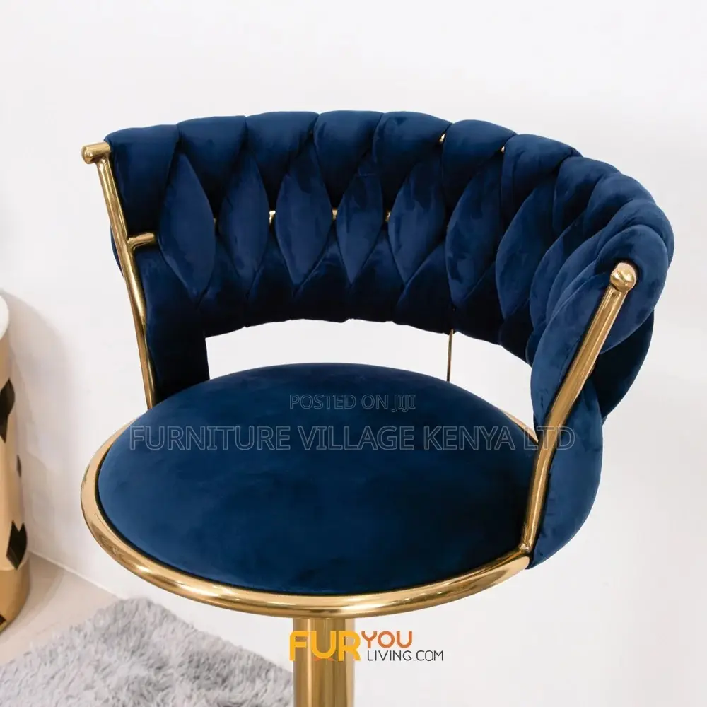 Barstool; Faux Height Adjustable Counter Barstool