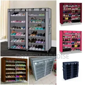 *Double Column Shoerack* A 36 Pair Shoe Rack