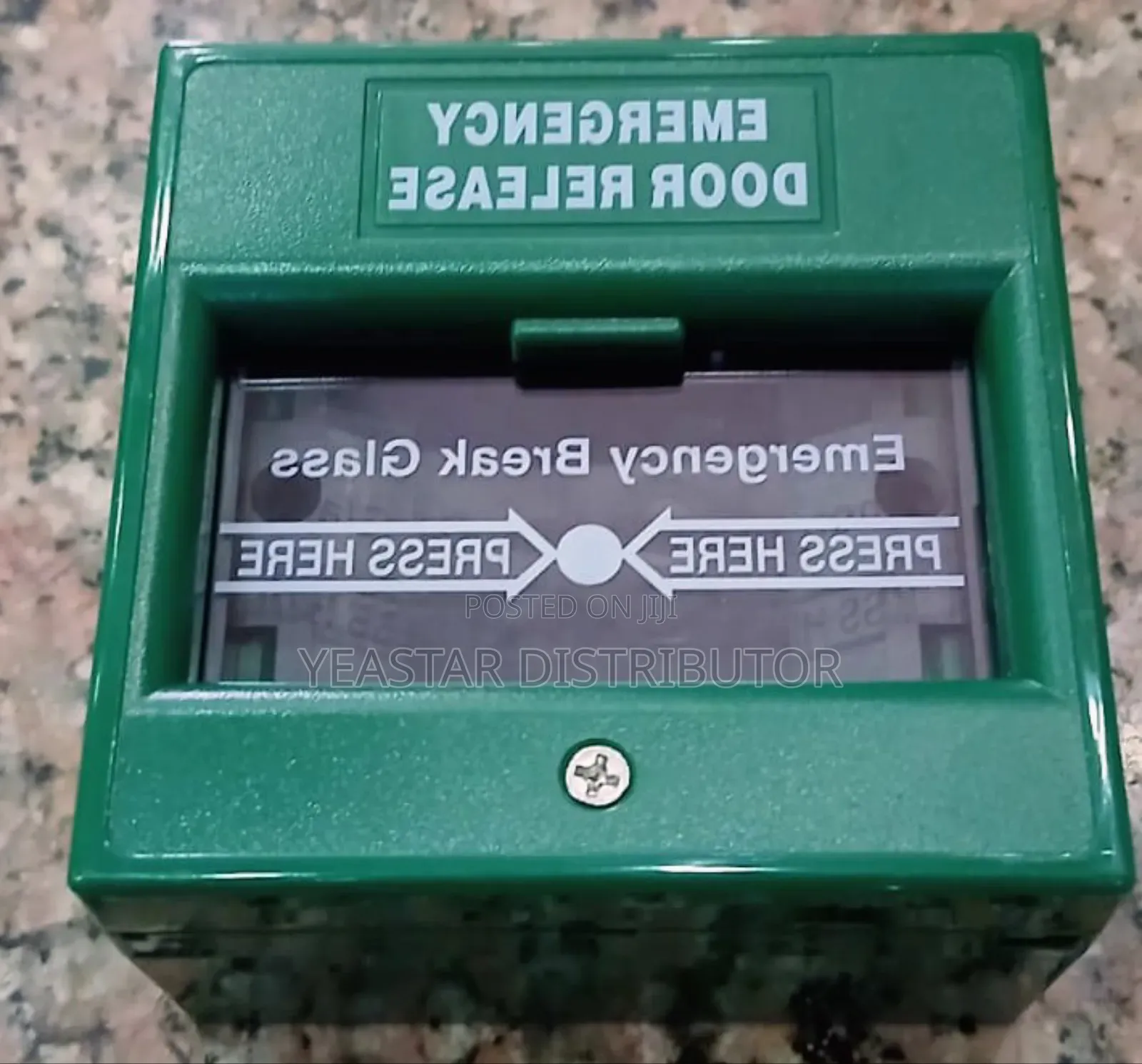 Emergency Door Release Break Glass
