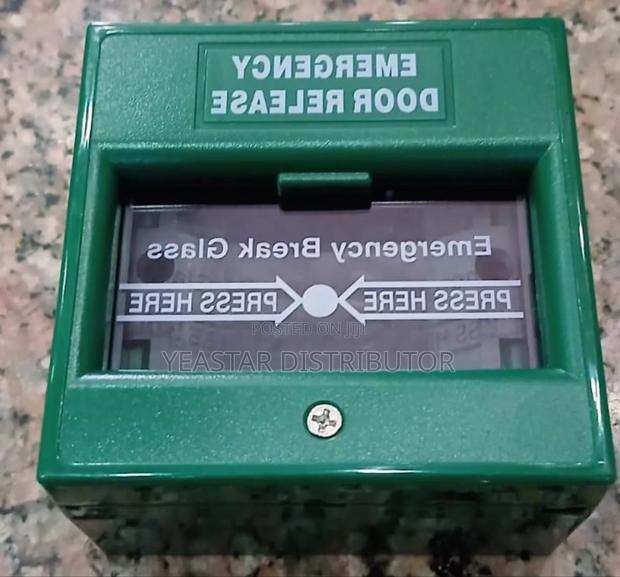 Emergency Door Release Break Glass