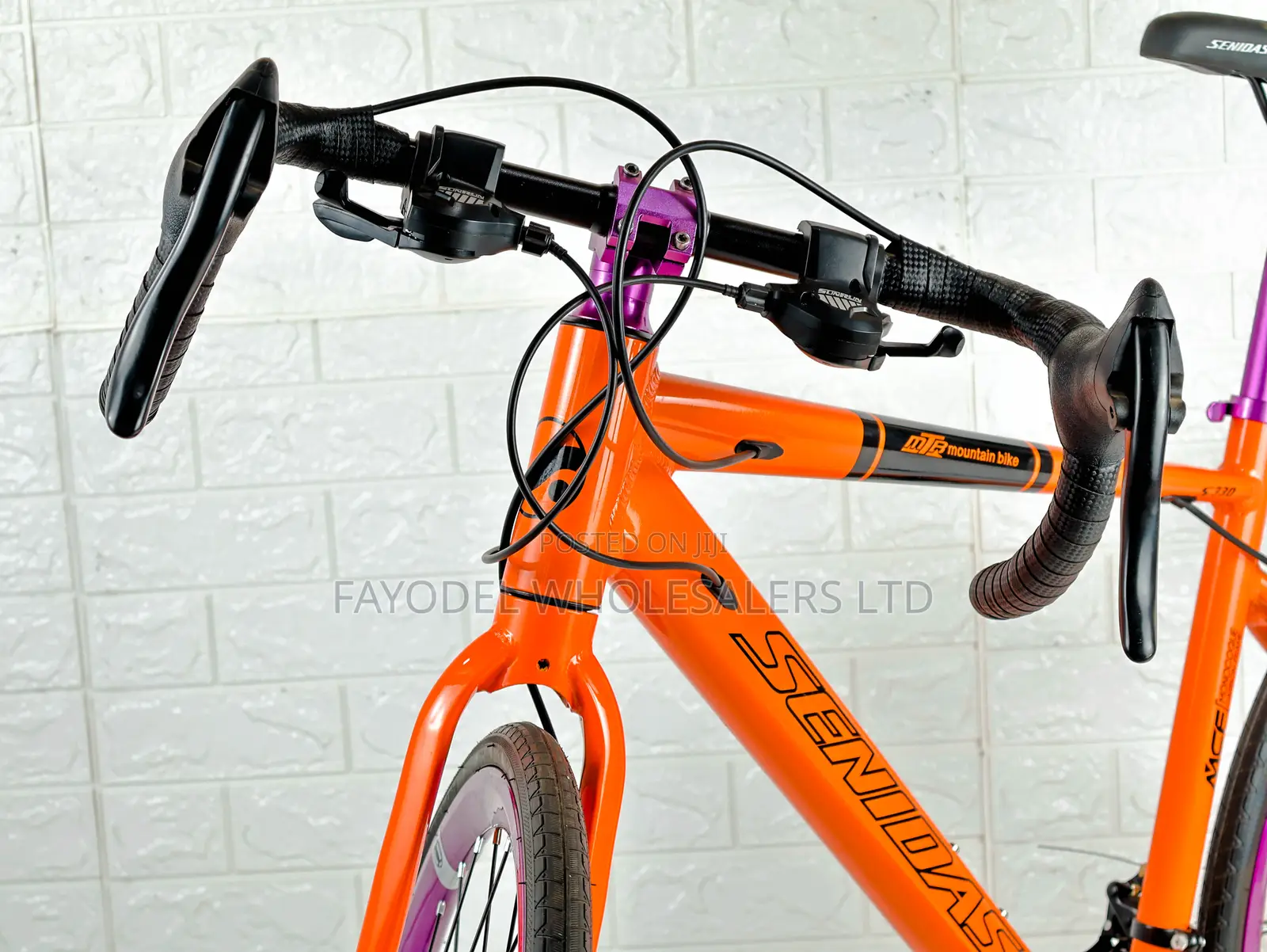 Senidas Alluminium Road Bike Color Orange Size 26